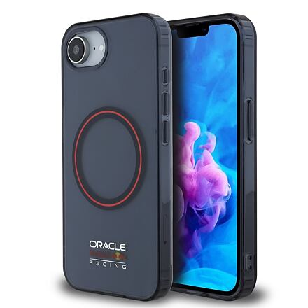 Red Bull PC/TPU Red Ring MagSafe Zadní Kryt pro iPhone 16e/17e Navy RBHMPSE424HTILVR