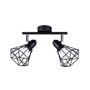Stropní svítidlo SOLLUX ARTEMIS 2 černé E14 2x40W bez žárovky SL.1106