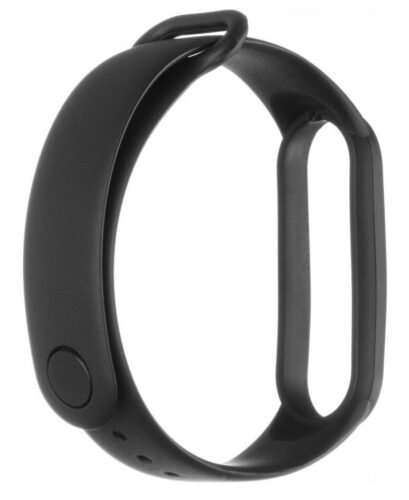 Tactical 661 Silikonový Řemínek pro Xiaomi Mi Band 5/6 Black 661