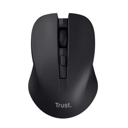 Trust Mydo/Kancelářská/Optická/1 800 DPI/Bezdrátová USB/Černá 25084