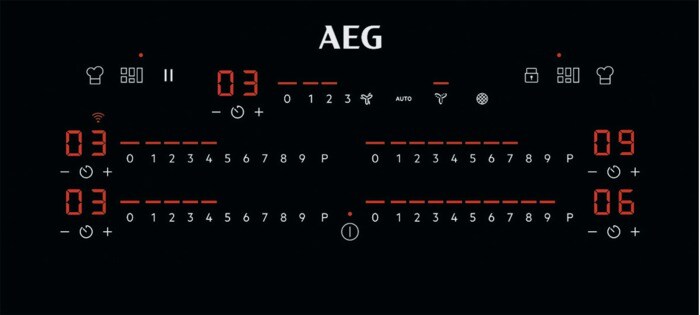 AEG CCE84779FB indukční varná deska s odsavačem FlexiBridge - Obrázek 2