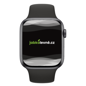 Apple Watch SE (2020) 40mm GPS (Stav B) Vesmírně šedý hliník s temně modrým sportovním řemínkem