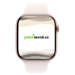 Apple Watch Series 11 42mm GPS (Zánovní) Růžově zlatý hliník s růžovým sportovním řemínkem MNK43CS/A