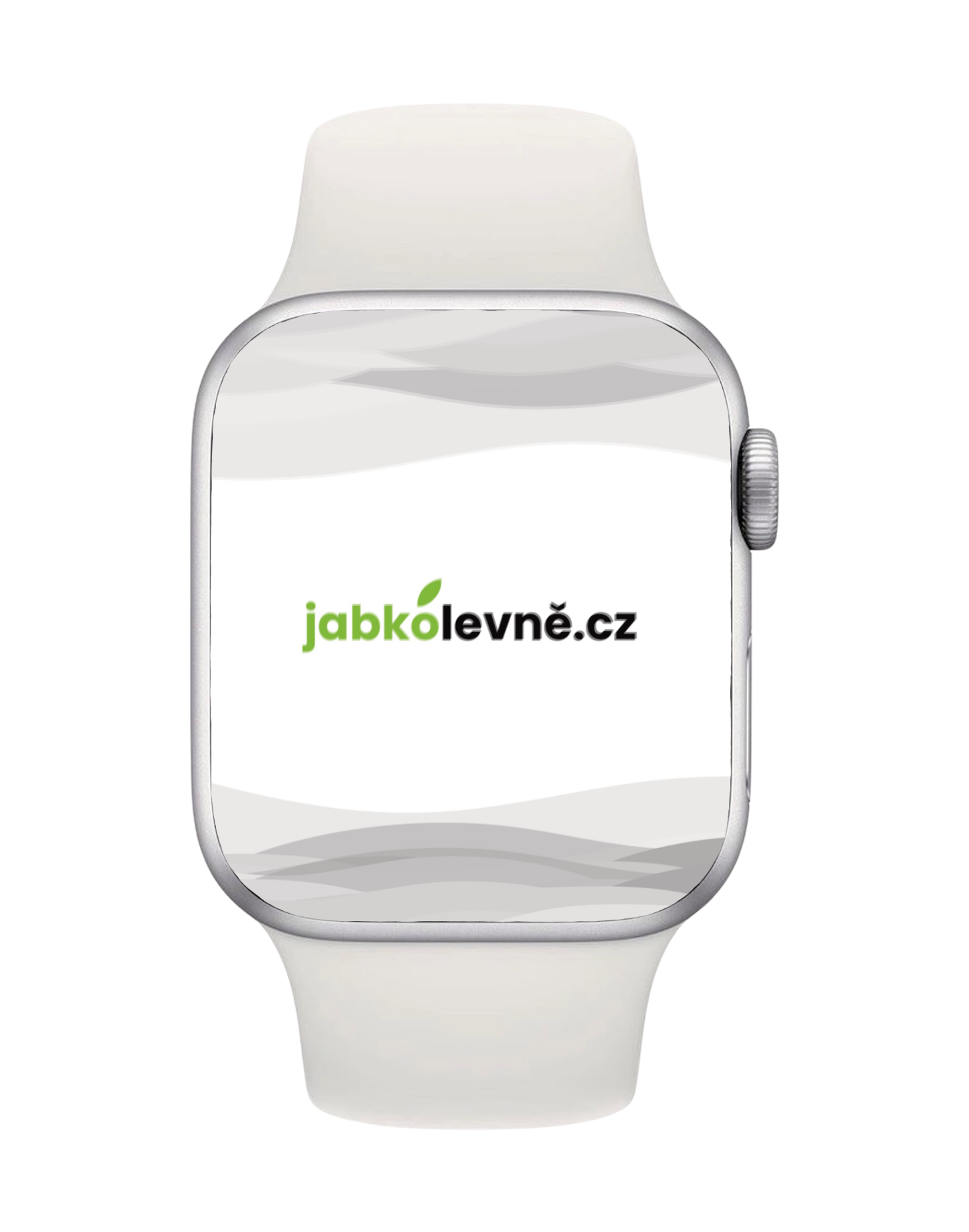 Apple Watch Series 4 44mm Cellular (Stav A-) Stříbrný hliník s bílým sportovním řemínkem MRGE3QC/A