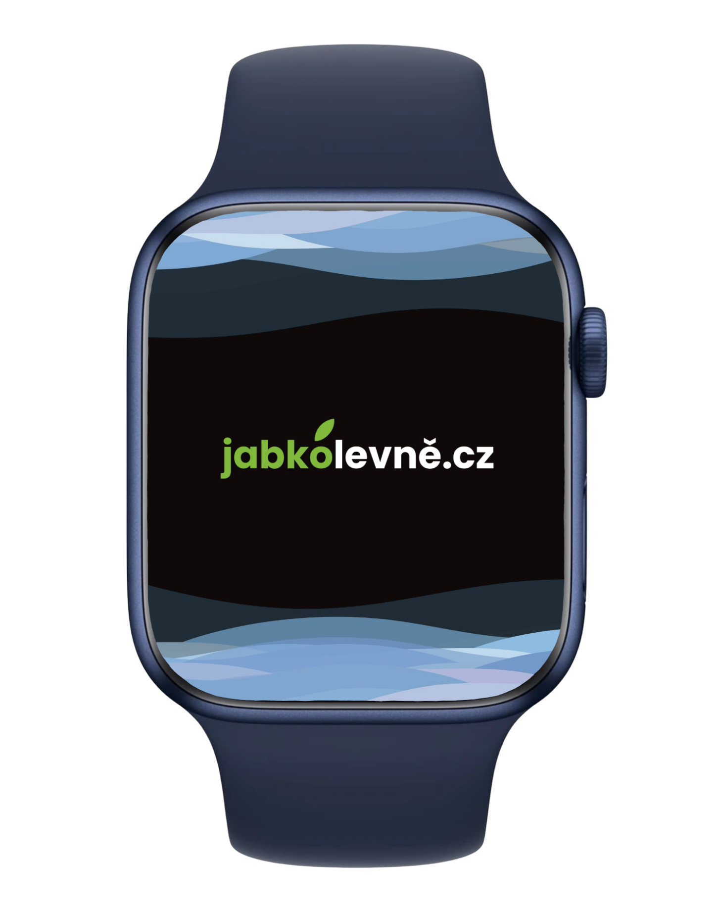 Apple Watch Series 6 44mm GPS (Stav B) Modrý hliník s temně modrým sportovním řemínkem MRGE3QC/A