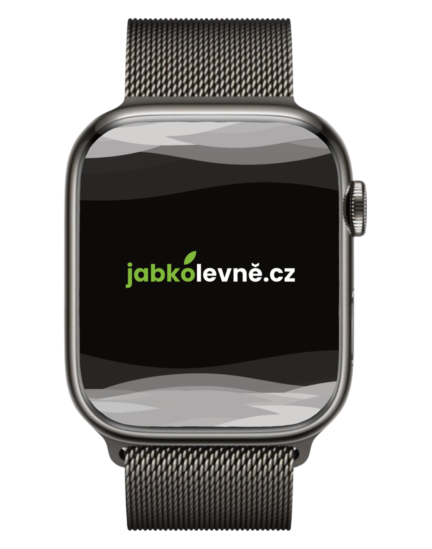 Apple Watch Series 7 45mm (Nerozbaleno) Cellular Grafitová ocel + temně modrý sportovní řemínek