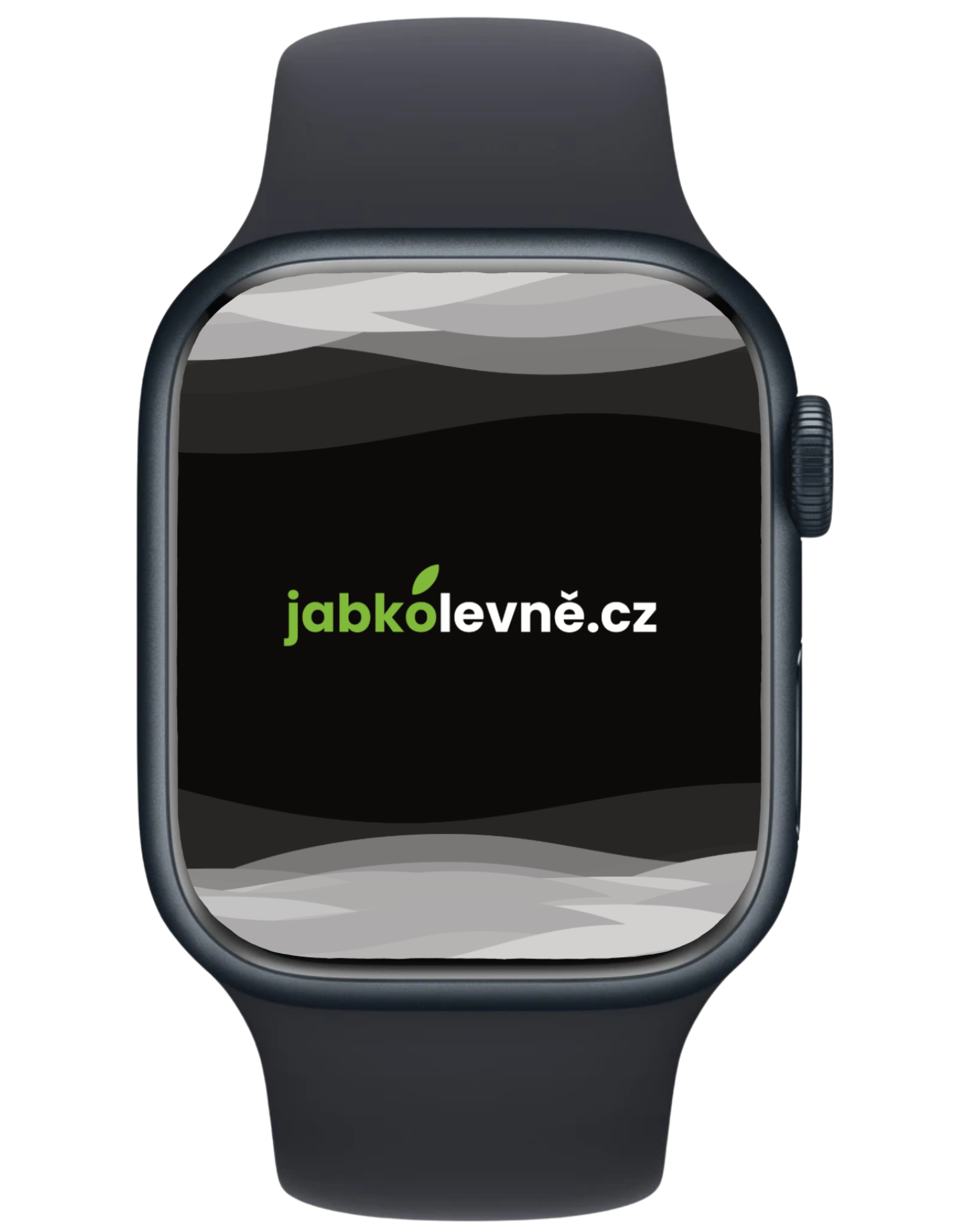Apple Watch Series 8 41mm GPS (Stav A-) Temně inkoustový hliník s inkoustovým sportovním řemínkem MNK43CS/A