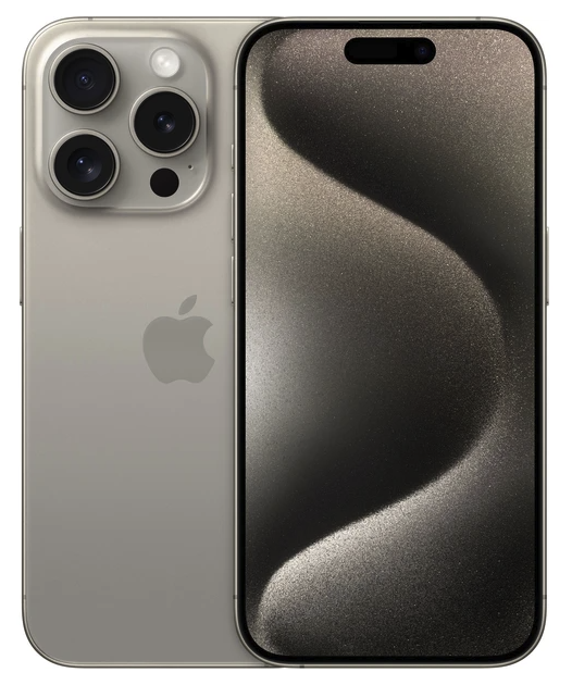 Apple iPhone 15 Pro 256GB Natural Titanium Stav produktu: Zánovní