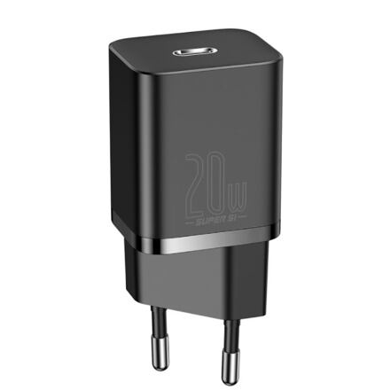 Baseus CCSUP-B01 Super Si Quick Nabíječka USB-C 20W Black CCSUP-B01