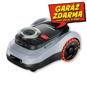 Bezdrátová autonomní robotická sekačka SEGWAY I215E Lidar 1500m2 + garáž zdarma