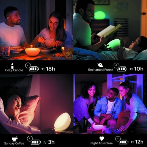 Bluetooth přenosná lampa Philips Hue Go 76020/31/P7 2000-6500K RGB - Obrázek 2