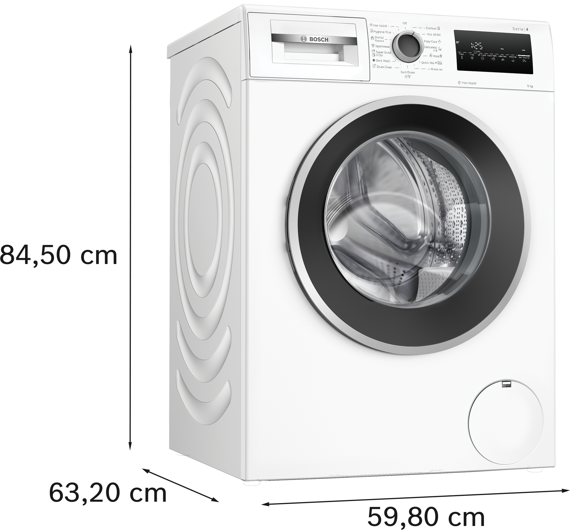 Bosch WAN2826NBY pračka s předním plněním Serie 4 - Obrázek 2