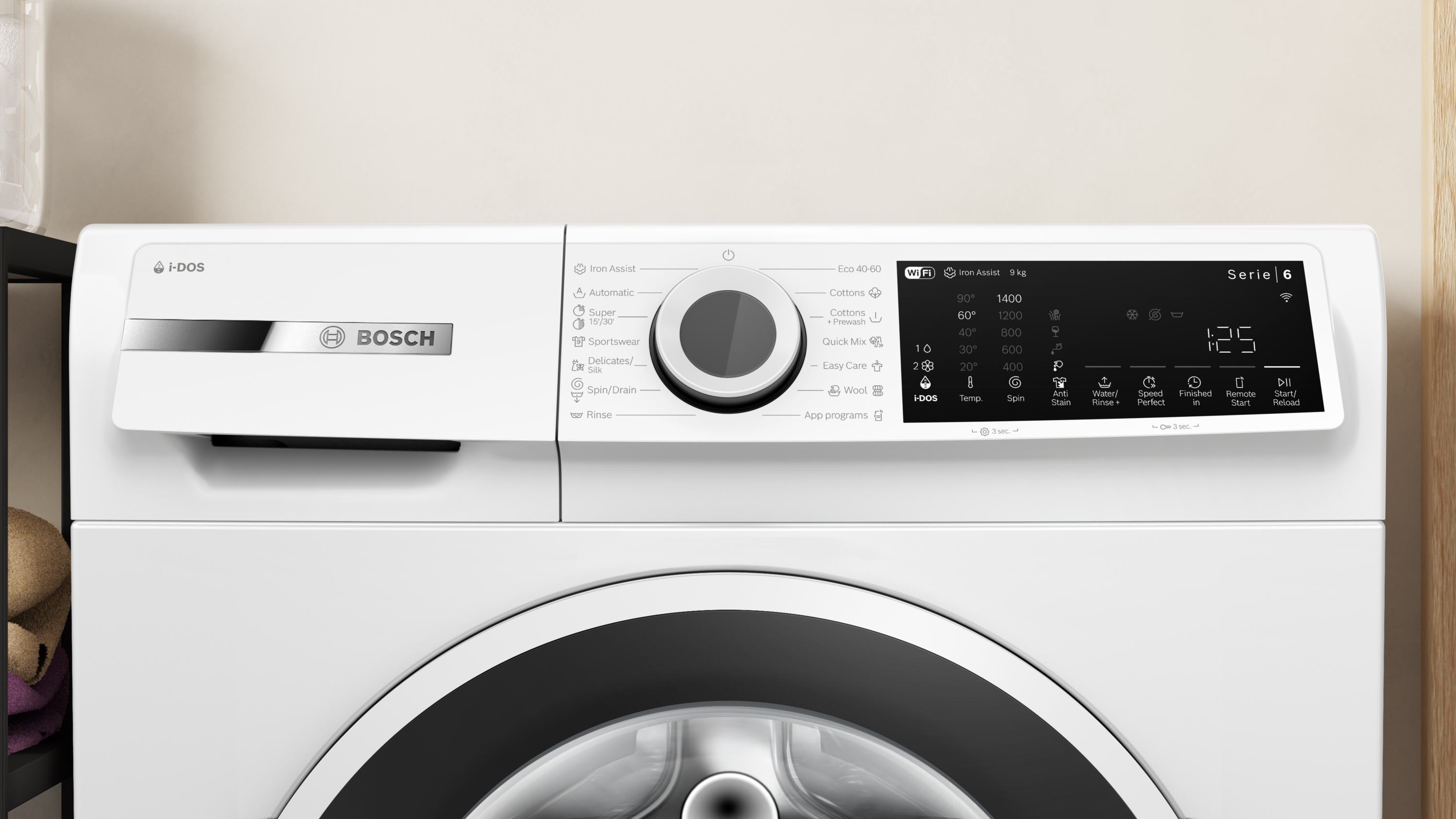Bosch WGJ244A2BY pračka s předním plněním Serie 6 - Obrázek 2