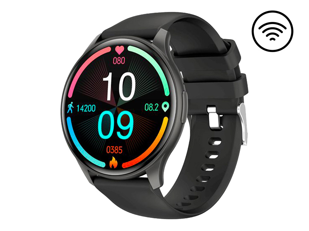 Chytré hodinky Carneo Gear+ Essential 2nd gen. Pay Ready - černé + NFC platební řemínek