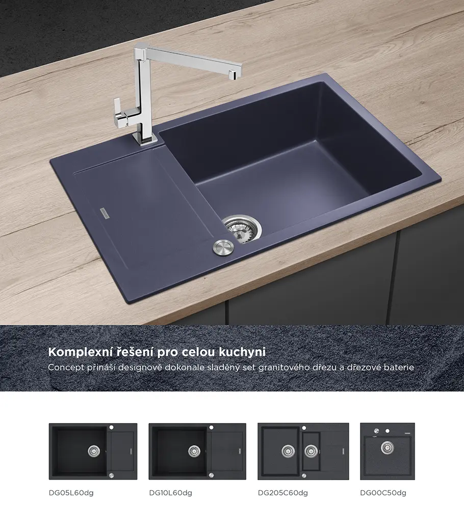Concept Dřezová baterie BDC5327 chrom - Obrázek 2