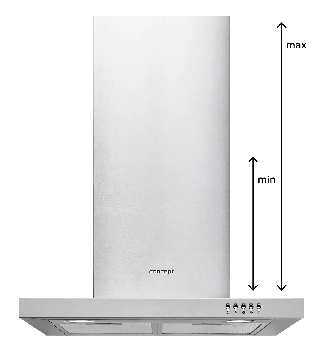 Concept Komínová digestoř OPK2760ss - Obrázek 2