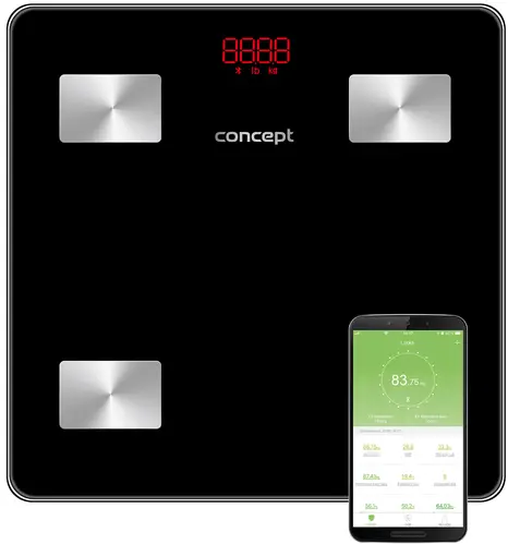 Concept Osobní váha diagnostická 180 kg PERFECT HEALTH