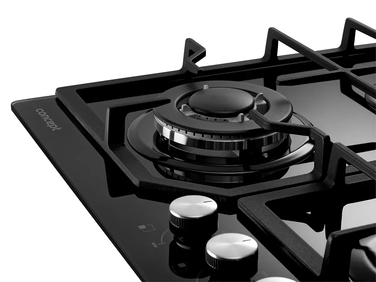 Concept Plynová varná deska PDV7460bc BLACK - Obrázek 2