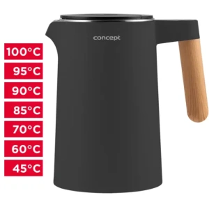 Concept Rychlovarná konvice s regulací teploty 1