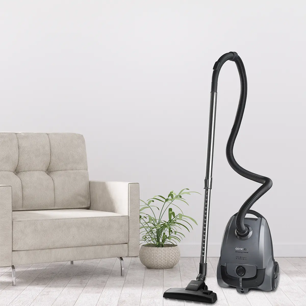 Concept Sáčkový vysavač Groovy home 700 W VP8338 - Obrázek 2