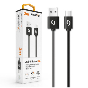 Datový kabel ALIGATOR 2A USB-C 2m