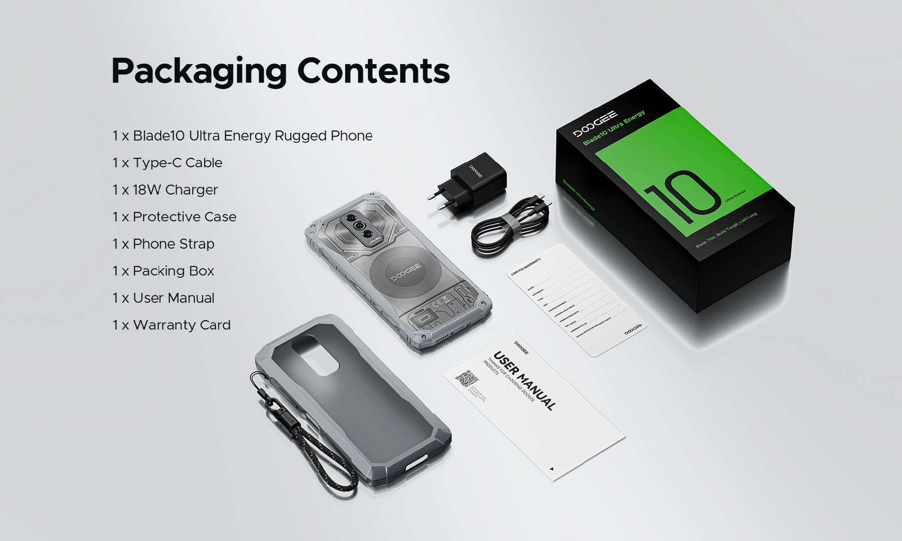 Doogee Blade 10 Ultra Energy 8GB/256GB Barva: Černá - Obrázek 3