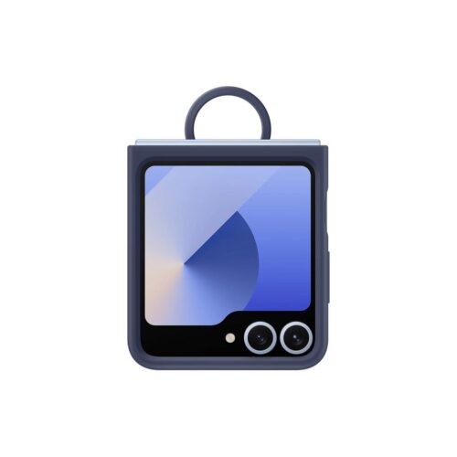 EF-PF741TNE Samsung Silikonový Kryt s Kroužkem pro Galaxy Z Flip 6/7 FE Navy EF-PF741TNEGWW - Obrázek 4