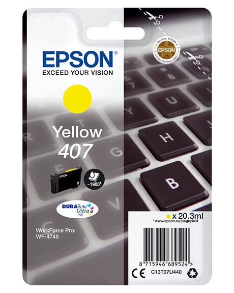 EPSON WF-4745 Series Ink Cartridge L Yellow C13T07U440 - Obrázek 4