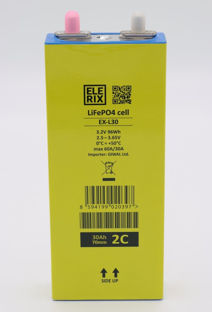 Elerix Lithium článek EX-L30 3.2V 30Ah - Obrázek 2