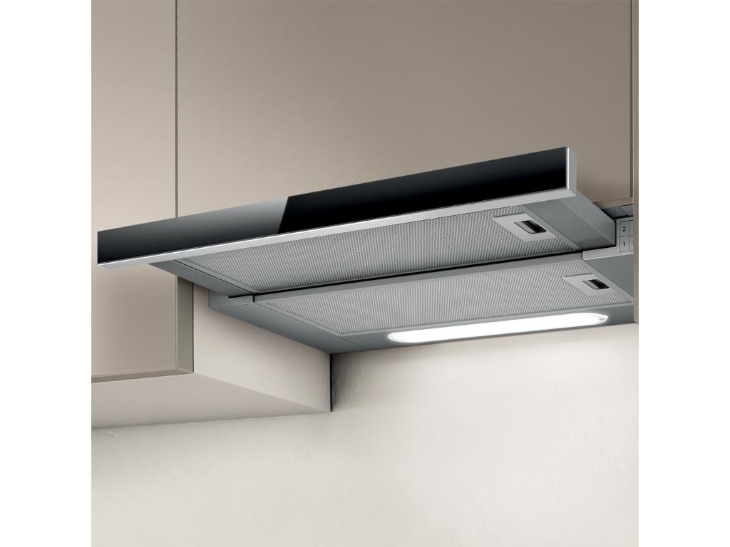 Elica ELITE 14 LUX GRVT/A/90 výsuvná digestoř