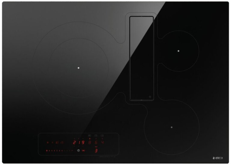 Elica NIKOLATESLA FIT 3Z BL/A/60 indukční varná deska s odsavačem