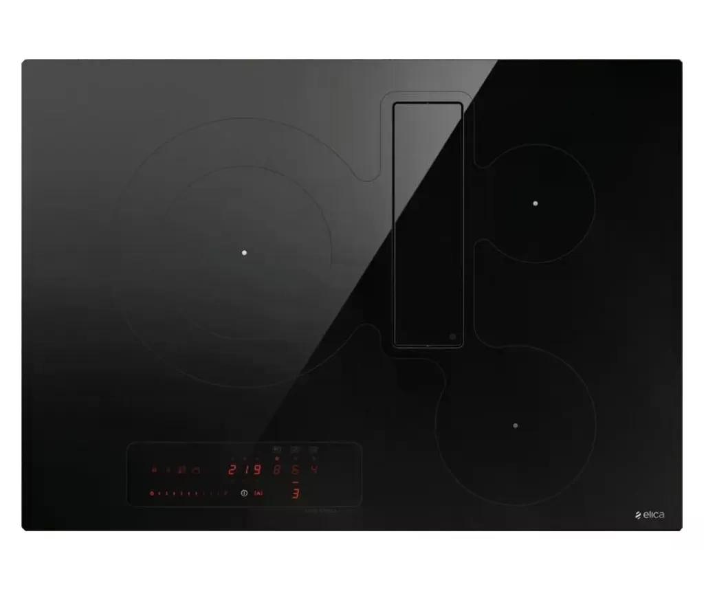 Elica NIKOLATESLA FIT 3Z BL/A/72 indukční varná deska s odsavačem