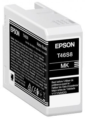 Epson Singlepack Matte Black T46S8 Ultrachrome C13T46S80N