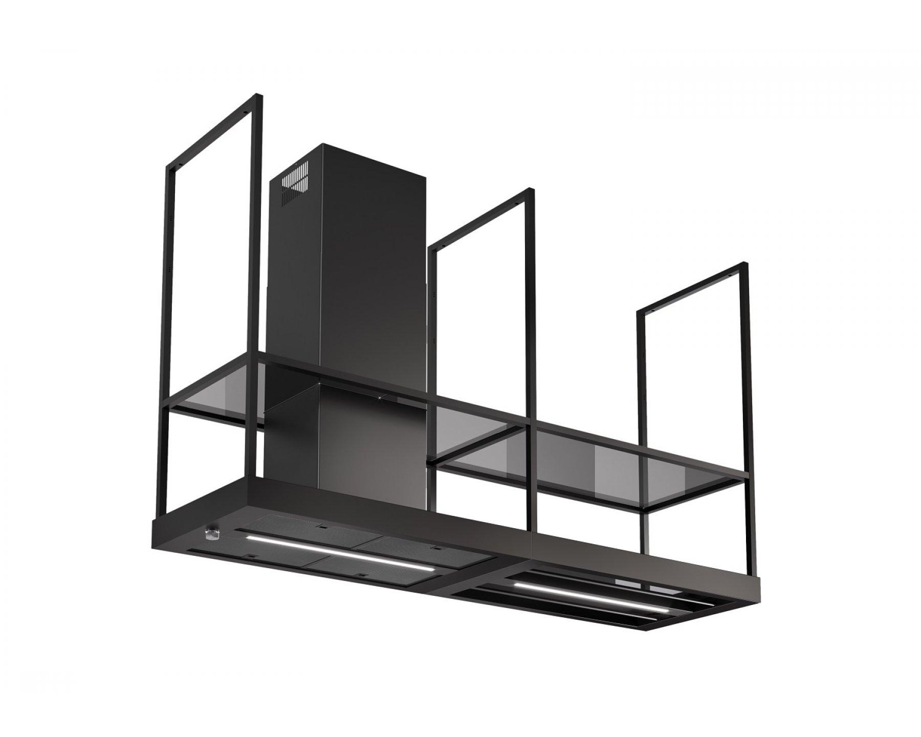 Faber T-SHELF BK MATT A180 Ostrůvkový odsavač par