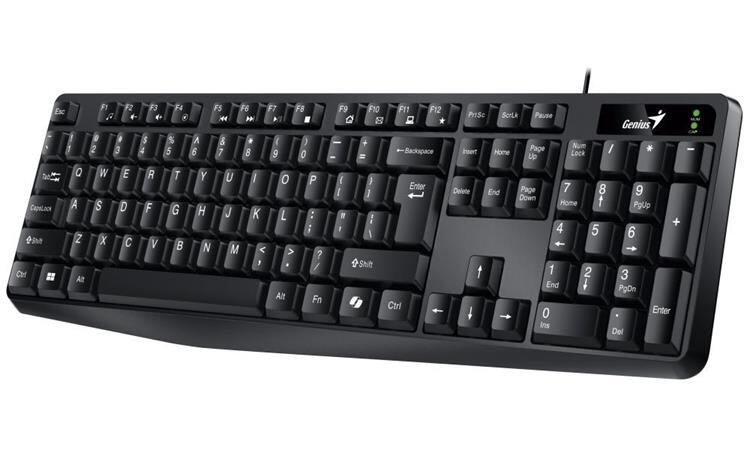 Genius KB-117/Drátová USB/CZ-SK layout/Černá 31310016415