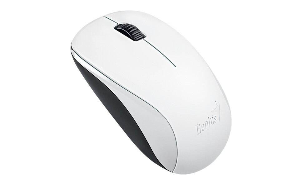 Genius NX-7000/Kancelářská/Optická/1 200 DPI/Bezdrátová USB/Bílá 31030027401
