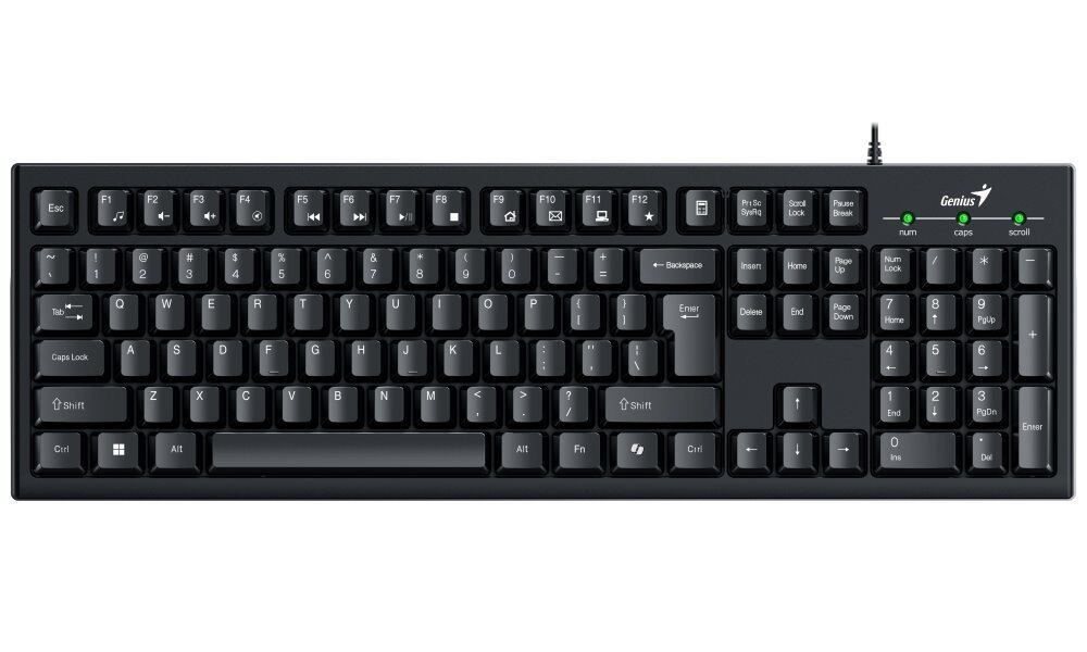Genius Smart KB-100/Drátová USB/CZ-SK layout/Černá 31300005423 - Obrázek 12