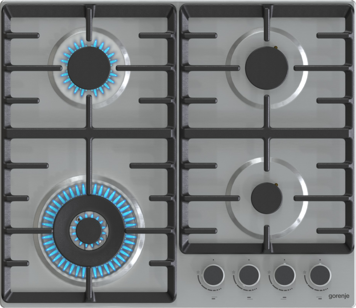 Gorenje GW642ABX plynová varná deska Advanced