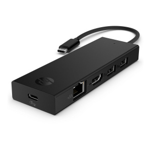 HP Portable USB-C 4K HDMI Hub (BR1U0UT)