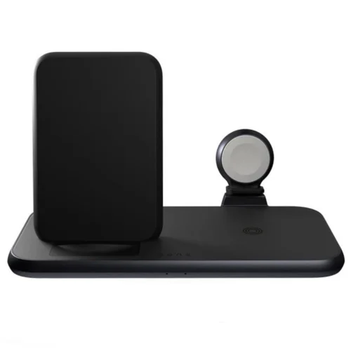 Hliníková bezdrátová nabíječka Zens Aluminium 4-in-1 Stand s 45W USB-C PD adaptérem