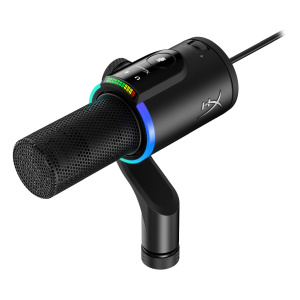 HyperX FlipCast - USB/XLR Dynamic Microphone (Black) (B2CM1AA)