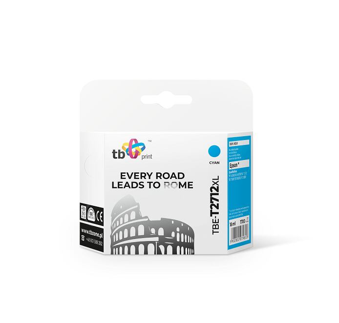 Ink. kazeta TB kompatibilní s Epson WF-3620 T2712 XL