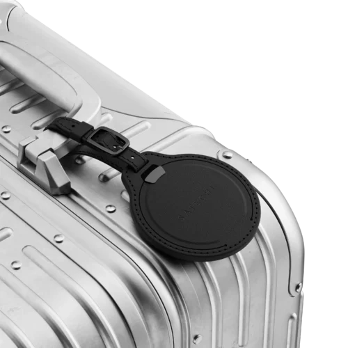 Jmenovka z veganské kůže Satechi FindAll Luggage Tag s kapsou na AirTag - černá - Obrázek 2