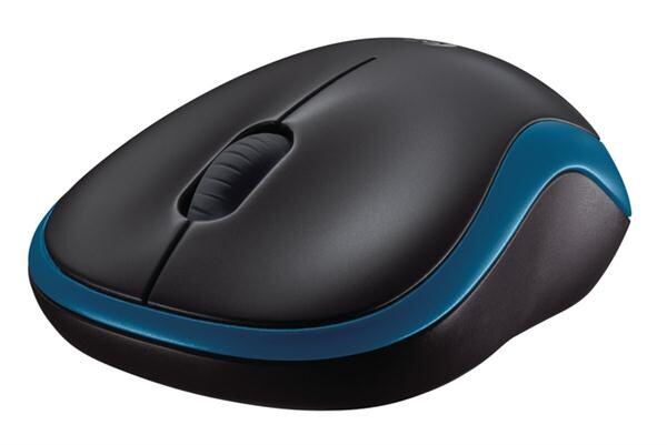 Logitech M185 nano/Kancelářská/Optická/1 000 DPI/Bezdrátová USB/Modrá 910-002239 - Obrázek 10