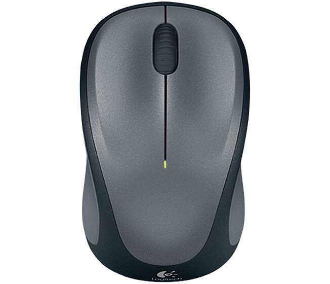Logitech M235/Cestovní/Optická/1 000 DPI/Bezdrátová USB/Šedá