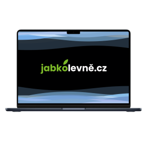 MacBook Air 15" 2023 M2 / 8GB / 256GB (Zánovní) Temně inkoustová MLY33CZ/A