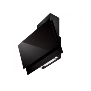Moderní nástěnný odsavač par Black Tie 80 cm