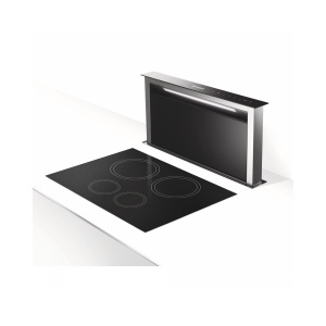 Moderní výsuvný odsavač par Fabula nerez