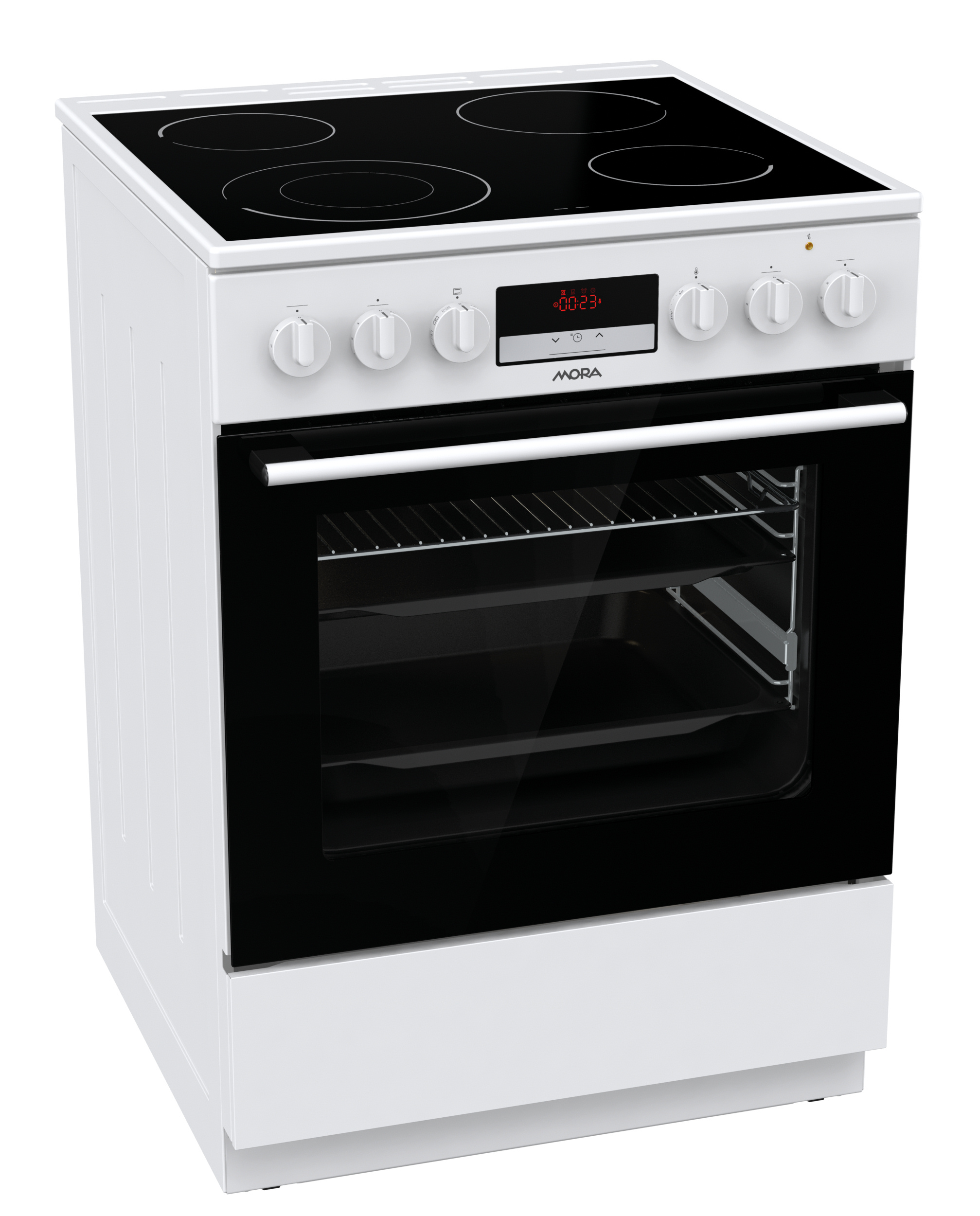 Mora C 8668 BW6 sklokeramický sporák