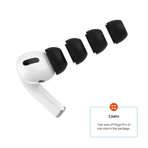 Náhradní špunty FIXED Plugs Pro pro AirPods Pro a AirPods Pro 2 (velikost L) - Obrázek 2
